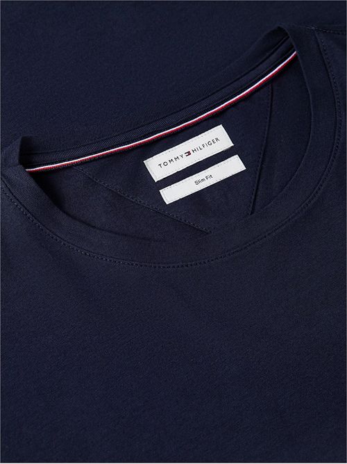 T-shirt slim fit in jersey a maniche lunghe TOMMY HILFIGER | MW0MW10804/DW5